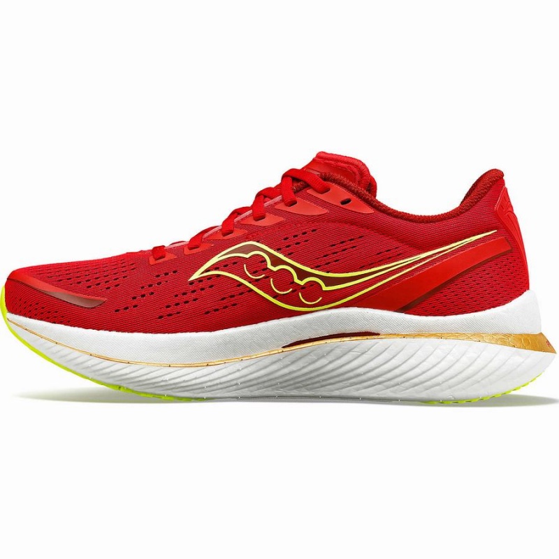 Men's Saucony Endorphin Speed 3 Running Shoes Red | UAE S56074-E07