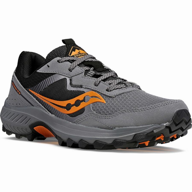 Men's Saucony Excursion TR16 Trail Running Shoes Grey | UAE S32058-N75