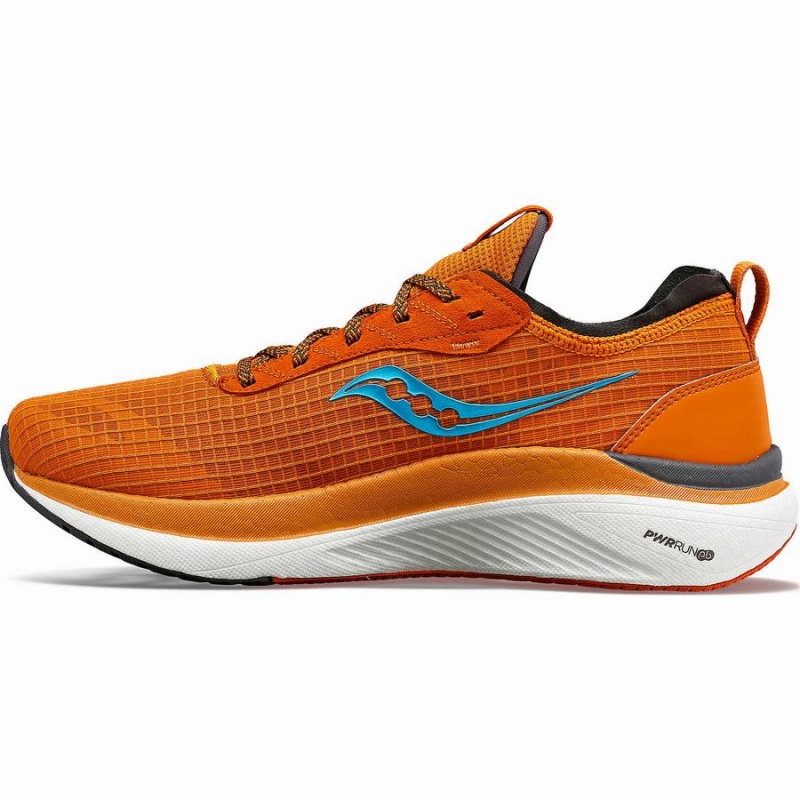 Men's Saucony Freedom Crossport Running Shoes Orange | UAE S91725-Z32