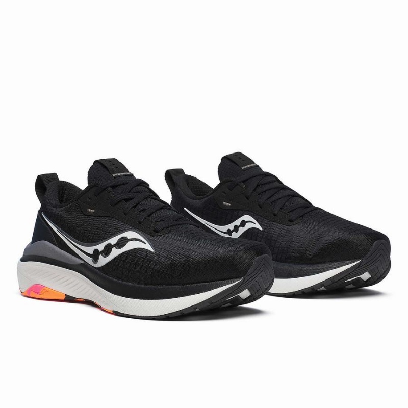 Men's Saucony Freedom Crossport Running Shoes Black | UAE S34589-X03