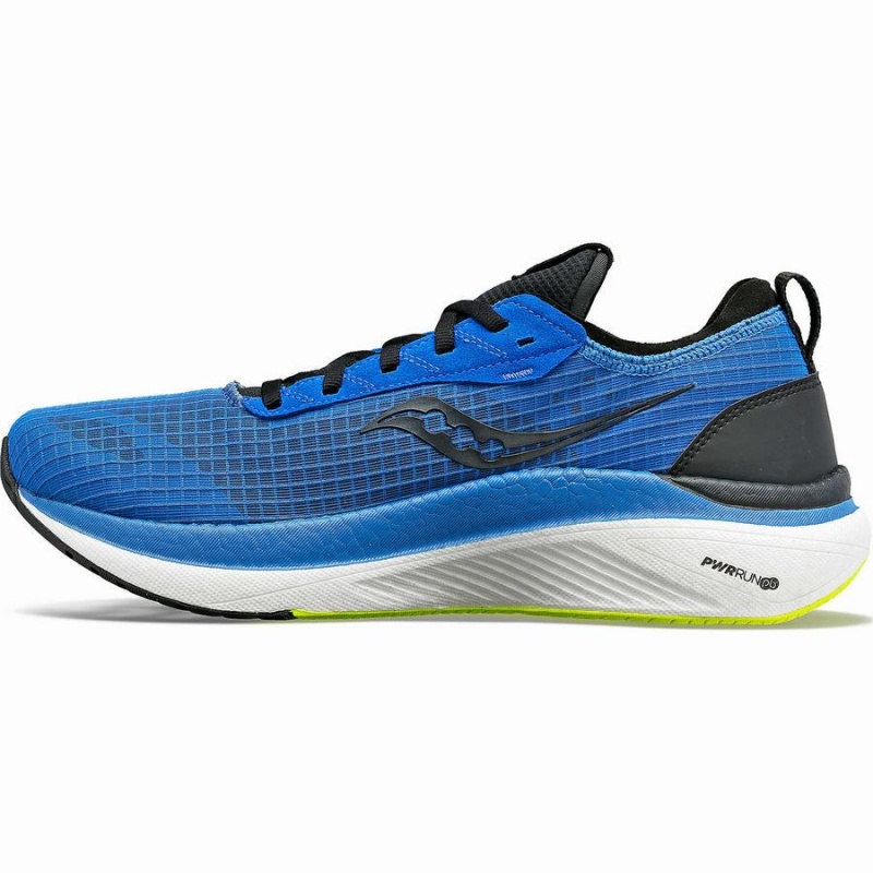 Men's Saucony Freedom Crossport Running Shoes Blue / Black | UAE S36094-C23