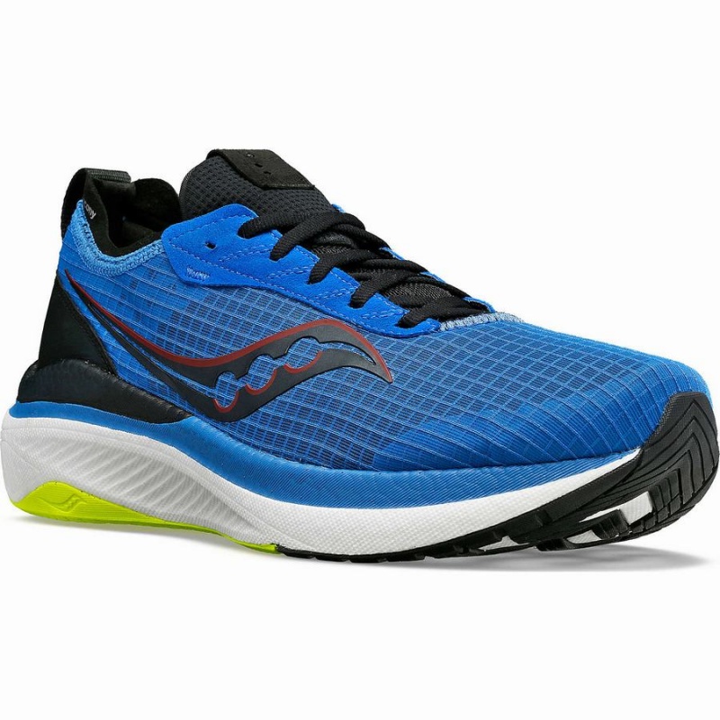 Men's Saucony Freedom Crossport Running Shoes Blue / Black | UAE S36094-C23