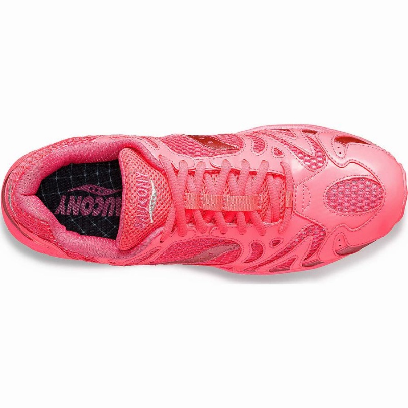 Men's Saucony Grid Azura 2000 Party Pack Sneakers Pink | UAE S63485-G43