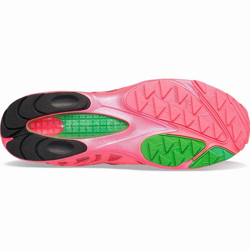 Men's Saucony Grid Azura 2000 Party Pack Sneakers Pink | UAE S63485-G43