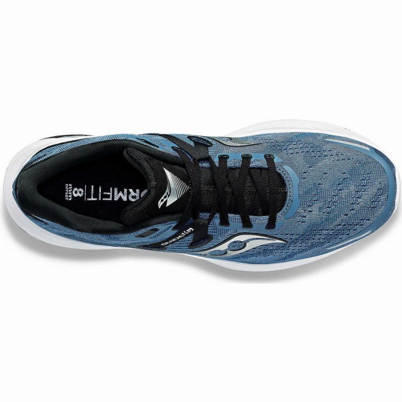 Men's Saucony Guide 16 Running Shoes Blue / Black | UAE S63159-A83