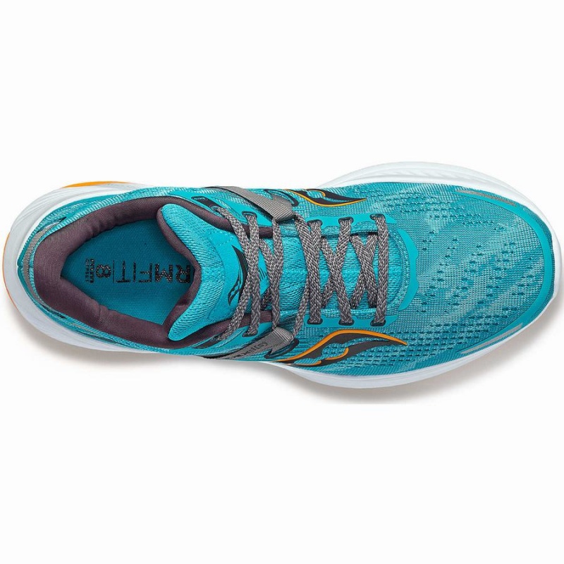 Men's Saucony Guide 16 Wide Running Shoes Blue | UAE S21948-G29