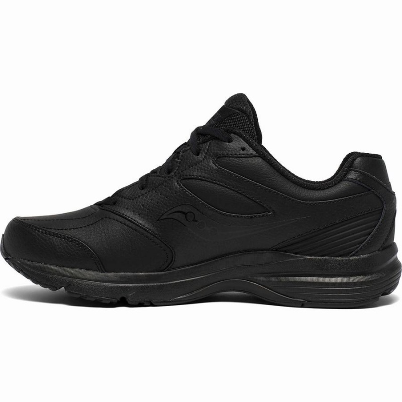 Men's Saucony Integrity Walker 3 Walking Shoes Black | UAE S42396-Z30