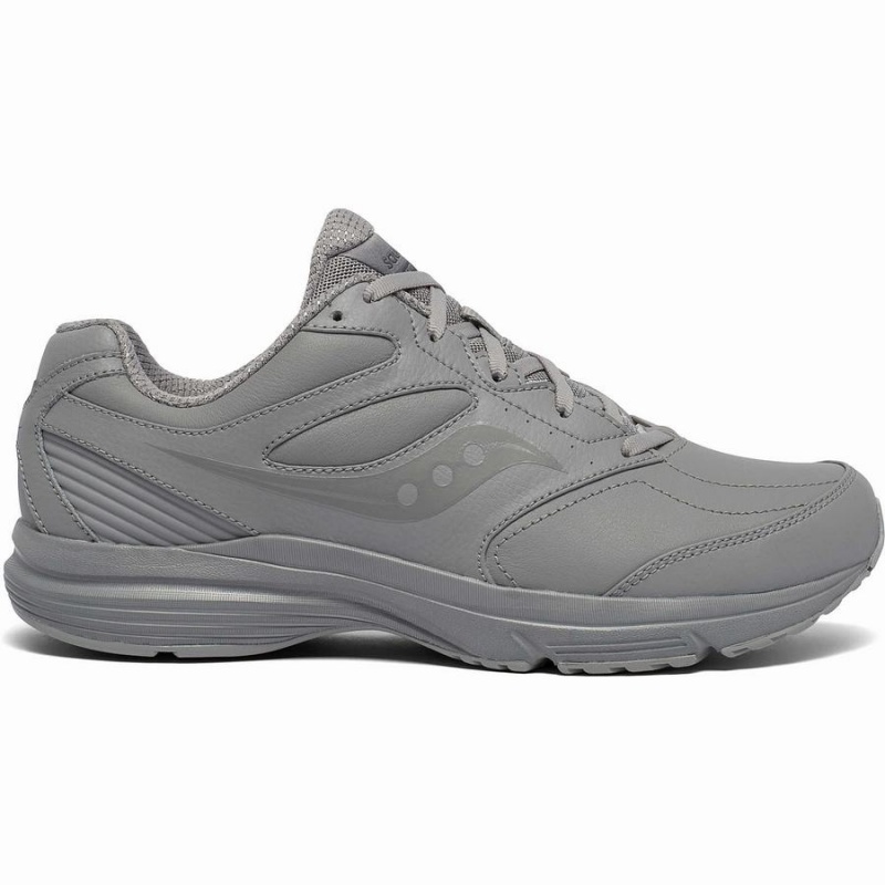 Men\'s Saucony Integrity Walker 3 Walking Shoes Grey | UAE S38106-X36