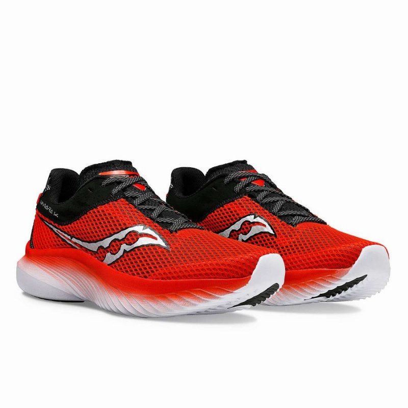 Men's Saucony Jay's Kinvara 14 Running Shoes Red / Black | UAE S53047-K12