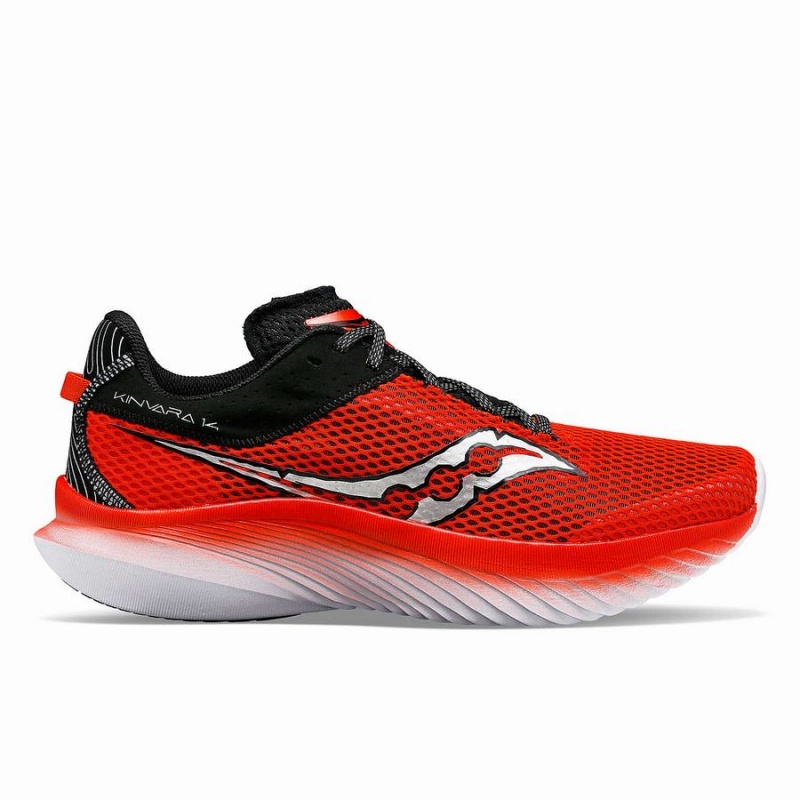 Men\'s Saucony Jay\'s Kinvara 14 Running Shoes Red / Black | UAE S53047-K12