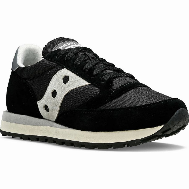 Men's Saucony Jazz 81 Sneakers Black / Grey | UAE S06859-Y37