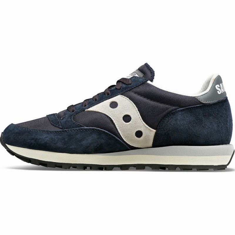 Men's Saucony Jazz 81 Sneakers Navy / Grey | UAE S72439-R91