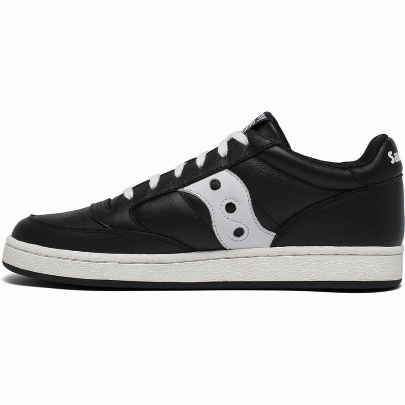 Men's Saucony Jazz Court Sneakers Black / White | UAE S63542-U58