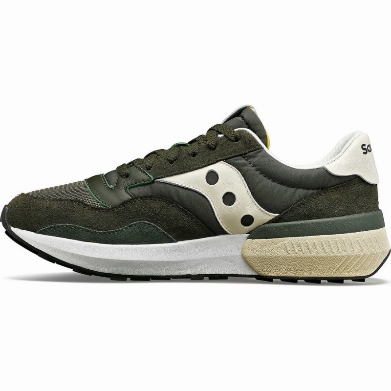 Men's Saucony Jazz NXT Sneakers Green / Cream | UAE S94615-N67