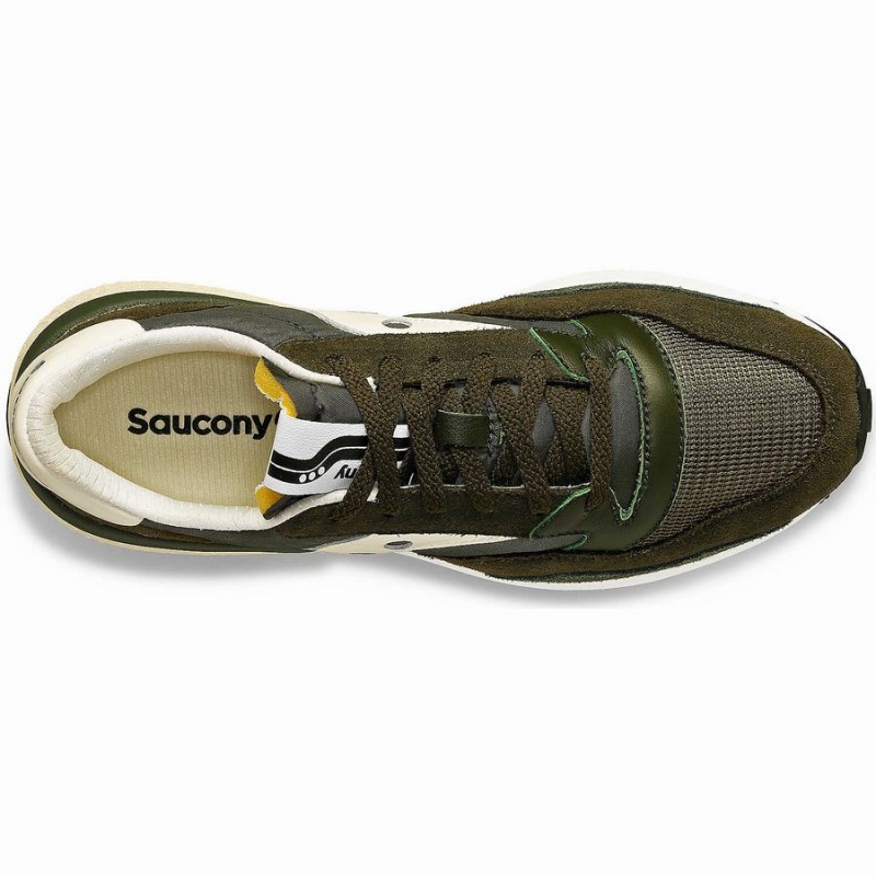 Men's Saucony Jazz NXT Sneakers Green / Cream | UAE S94615-N67