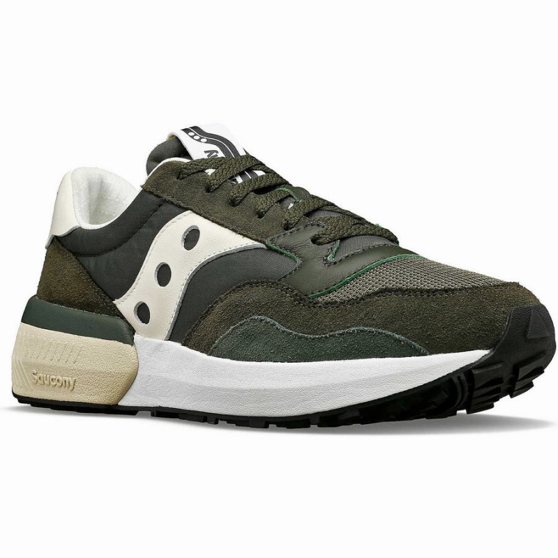 Men's Saucony Jazz NXT Sneakers Green / Cream | UAE S94615-N67