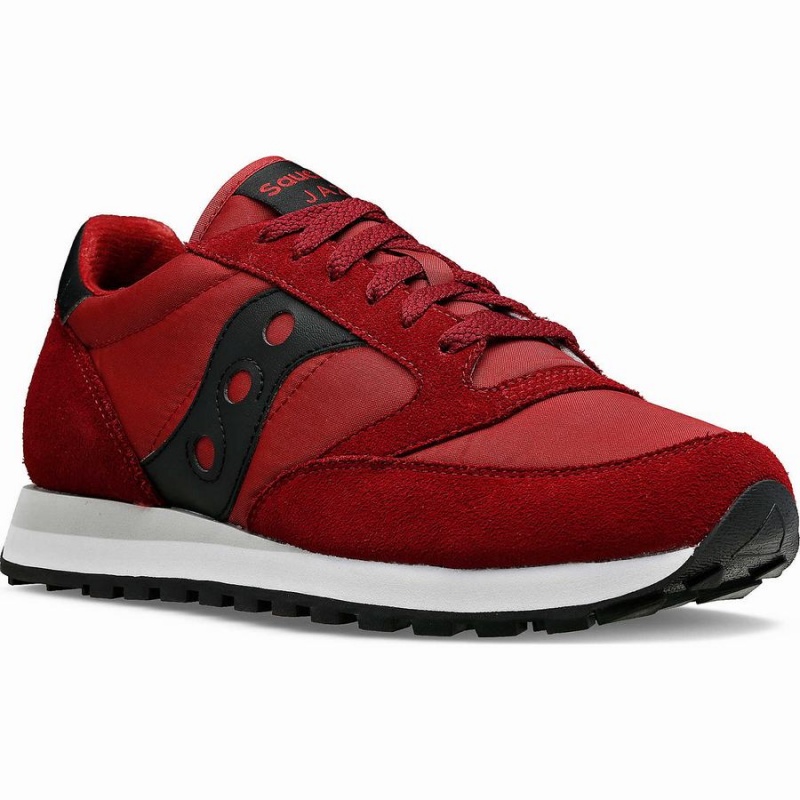 Men's Saucony Jazz Original Sneakers Burgundy / Black | UAE S94038-N52