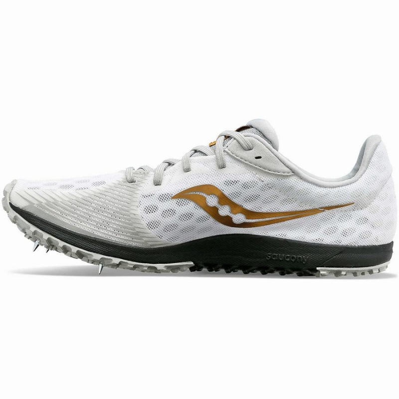 Men's Saucony Kilkenny XC9 Spike Track Spikes White | UAE S57328-N89