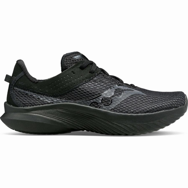 Men\'s Saucony Kinvara 14 Running Shoes Black | UAE S07819-R12