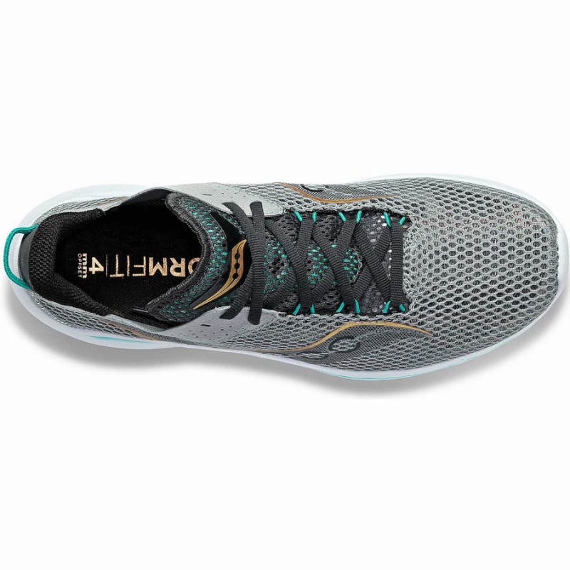 Men's Saucony Kinvara 14 Running Shoes Grey | UAE S95407-V86