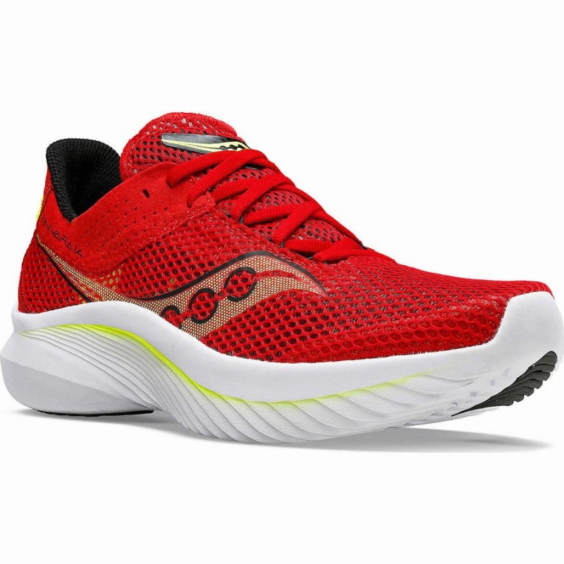 Men's Saucony Kinvara 14 Running Shoes Red | UAE S25819-P90