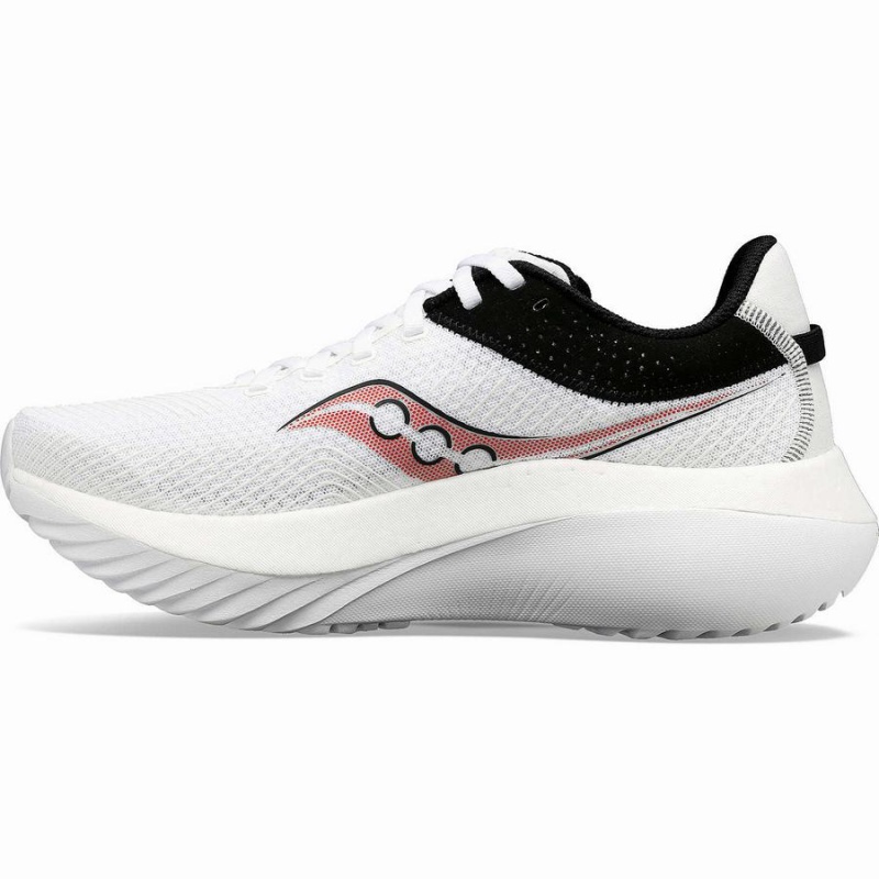 Men's Saucony Kinvara Pro Running Shoes White / Red | UAE S90253-L18