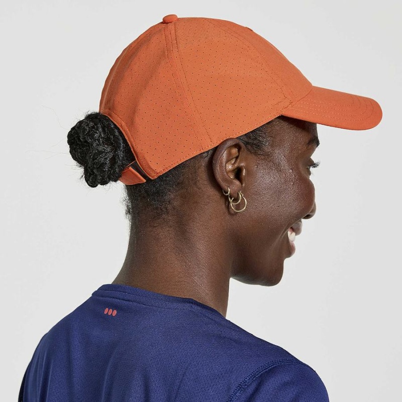 Men's Saucony Outpace Petite Hats Orange | UAE S24589-M61