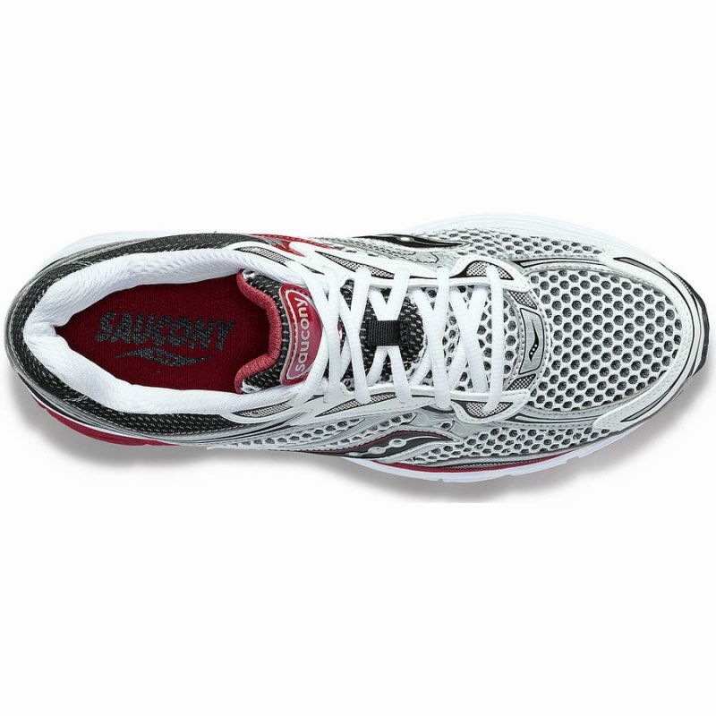 Men's Saucony ProGrid Omni 9 OG Sneakers White / Silver / Red | UAE S35861-B26