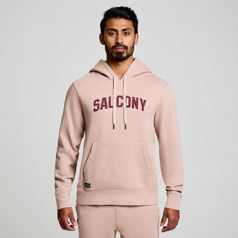 Men's Saucony Recovery Hoody Hoodie Smoke Graphic | UAE S06587-A52