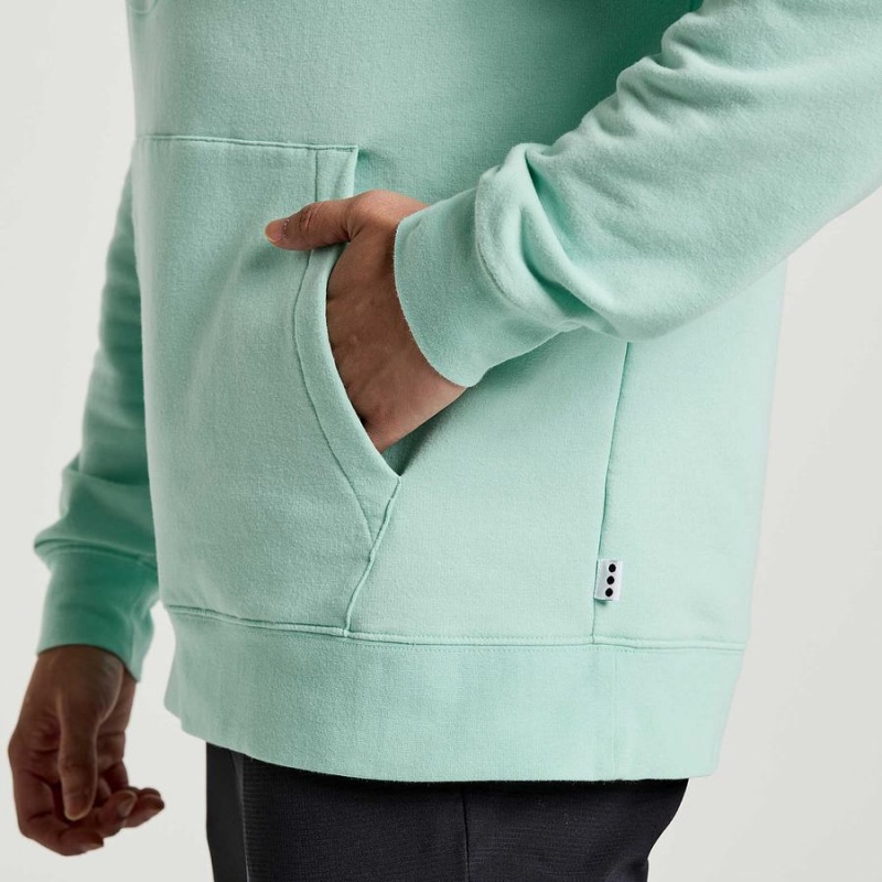 Men's Saucony Rested Hoodie Turquoise | UAE S04617-W68