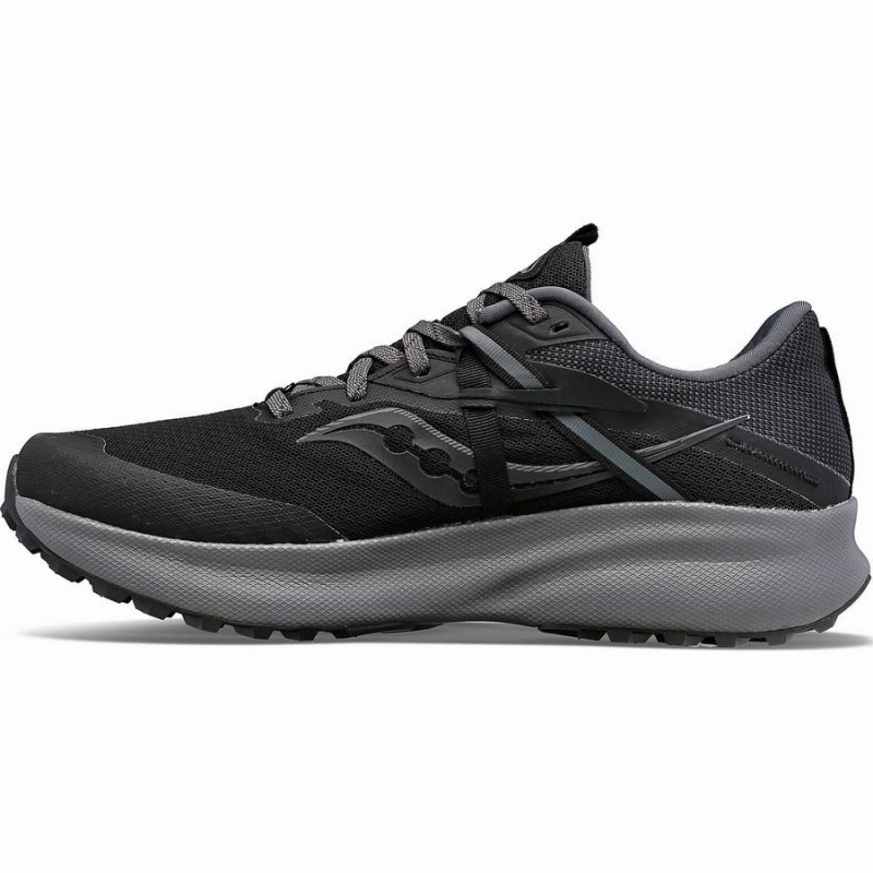 Men's Saucony Ride 15 TR GTX Trail Running Shoes Black / Grey | UAE S74250-U13