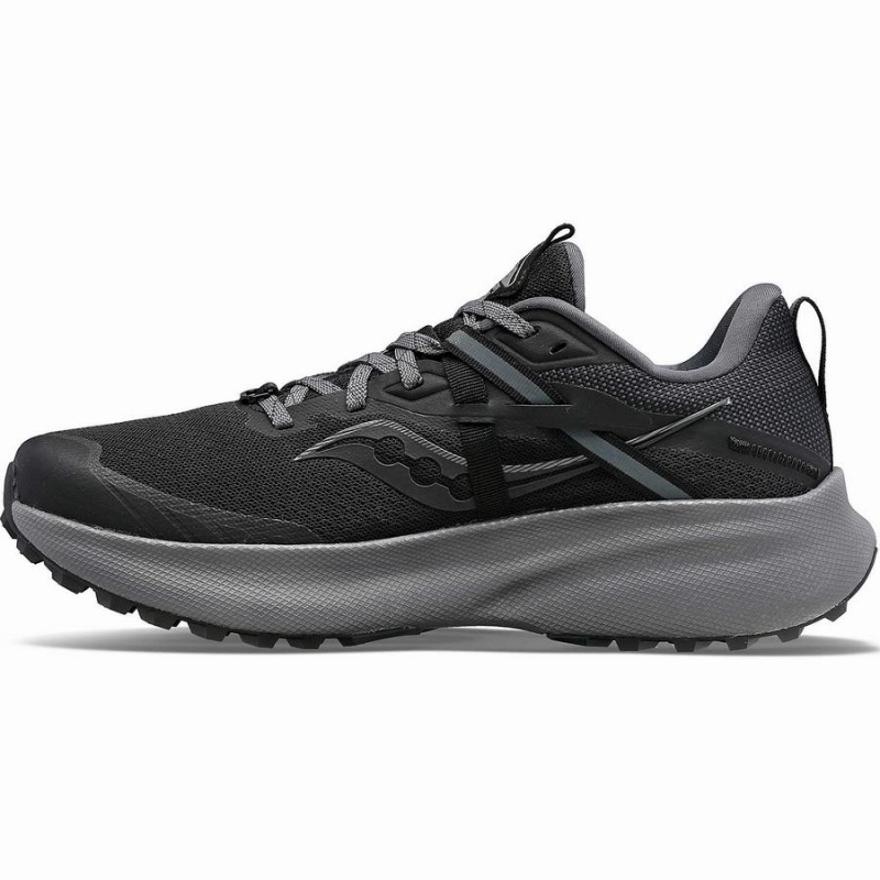 Men's Saucony Ride 15 TR Trail Running Shoes Black / Grey | UAE S48075-C14