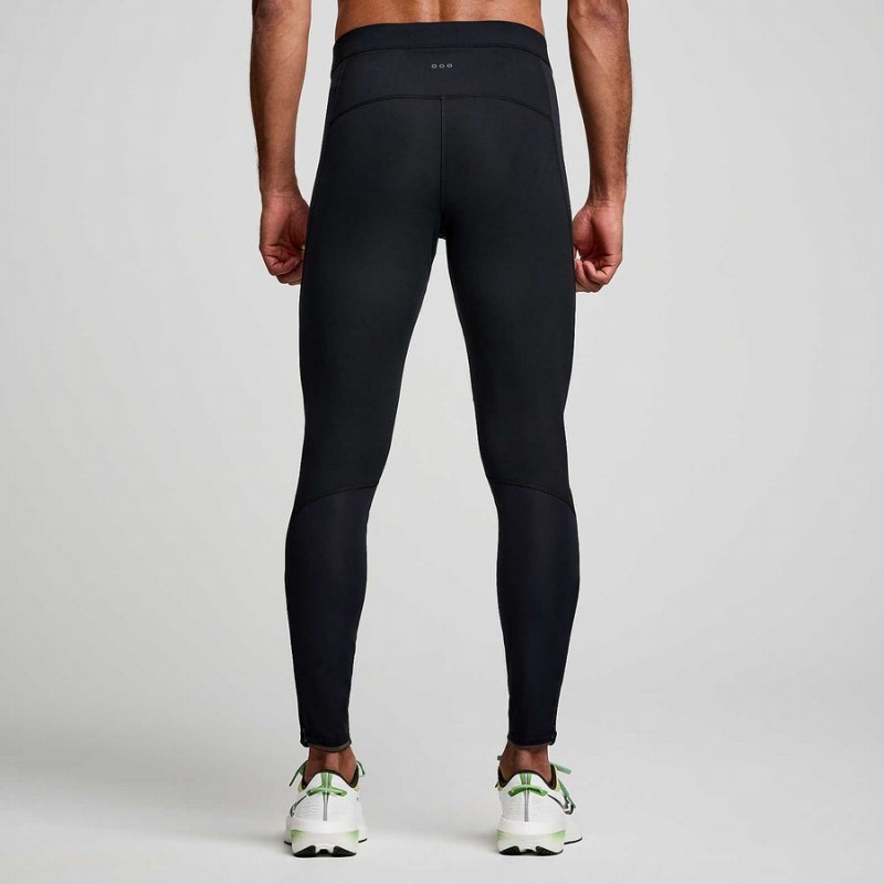 Men's Saucony Runshield Tight Black | UAE S13654-F91