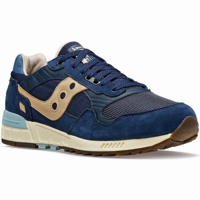 Men's Saucony Shadow 5000 Premium Sneakers Navy / Blue | UAE S89461-W05