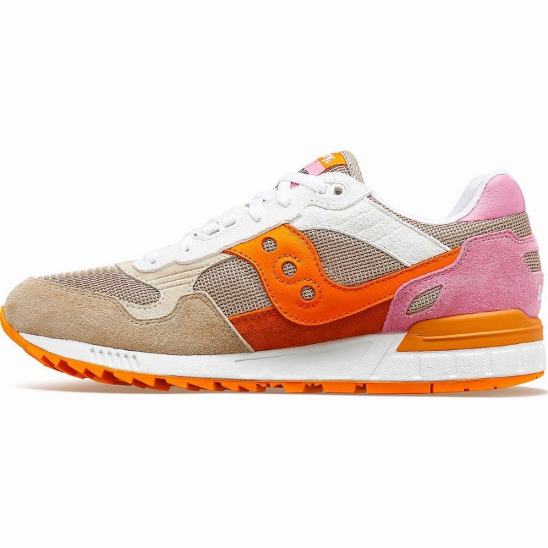 Men's Saucony Shadow 5000 Sneakers Brown / Orange | UAE S64501-Q17