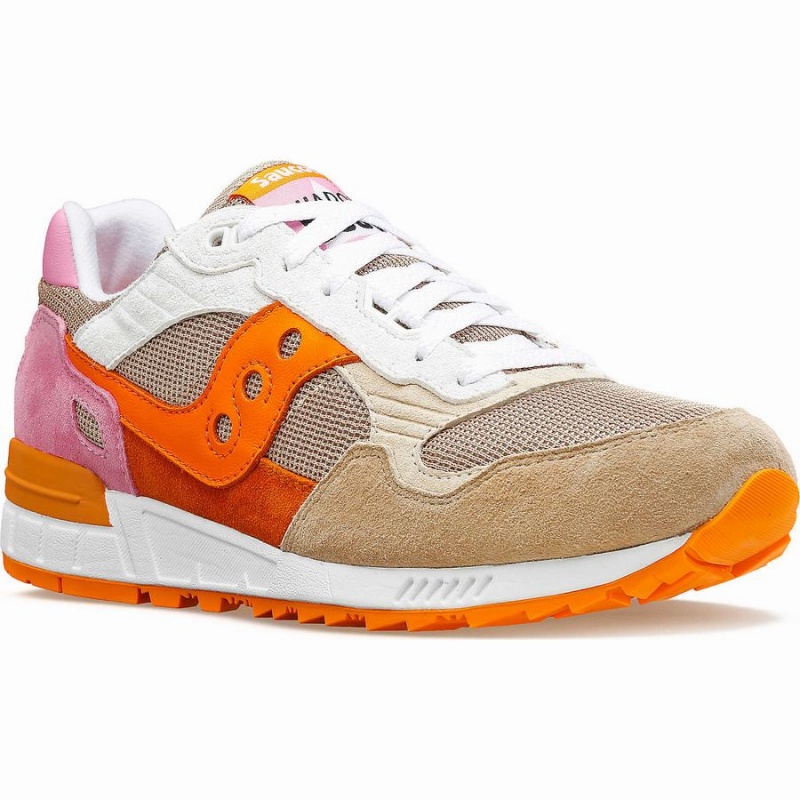 Men's Saucony Shadow 5000 Sneakers Brown / Orange | UAE S64501-Q17