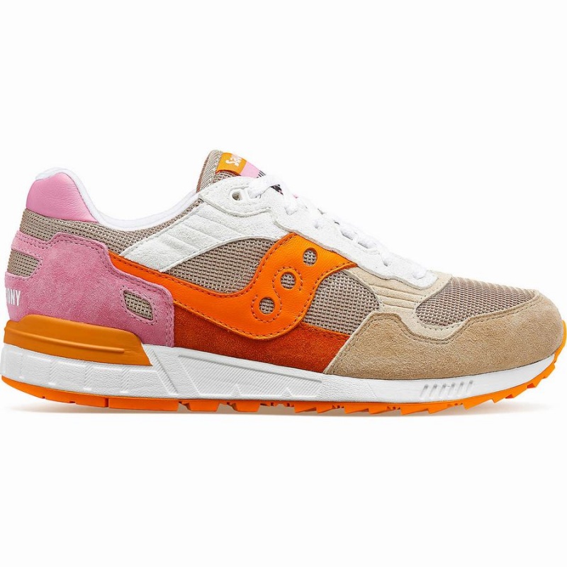 Men\'s Saucony Shadow 5000 Sneakers Brown / Orange | UAE S64501-Q17