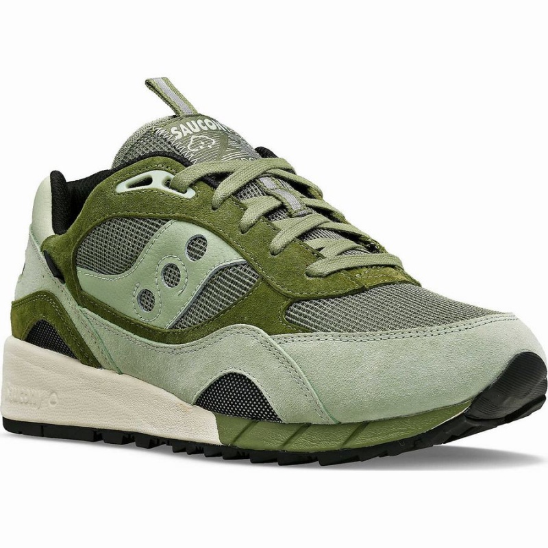 Men's Saucony Shadow 6000 GTX Sneakers Green | UAE S53067-Z12