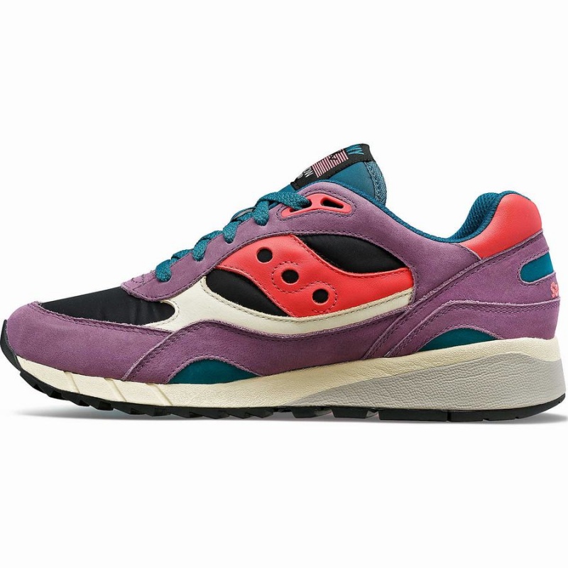 Men's Saucony Shadow 6000 Midnight Swimming Sneakers Purple / Black | UAE S56029-J28