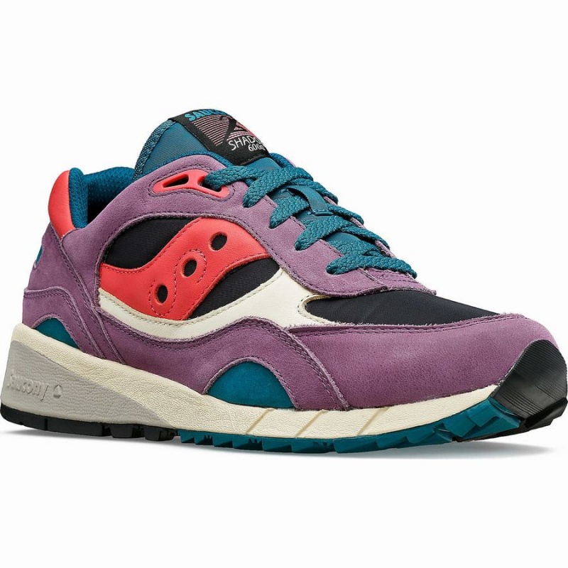 Men's Saucony Shadow 6000 Midnight Swimming Sneakers Purple / Black | UAE S56029-J28