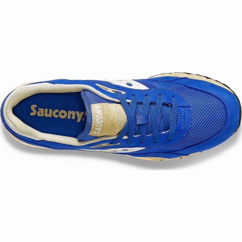 Men's Saucony Shadow 6000 Premium Sneakers Blue / White | UAE S45219-D61