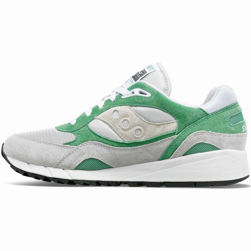 Men's Saucony Shadow 6000 Sneakers Grey / Green | UAE S79156-X61