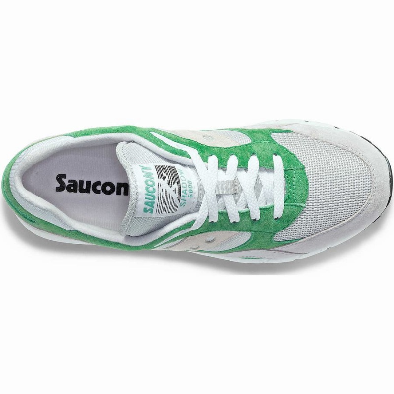 Men's Saucony Shadow 6000 Sneakers Grey / Green | UAE S79156-X61