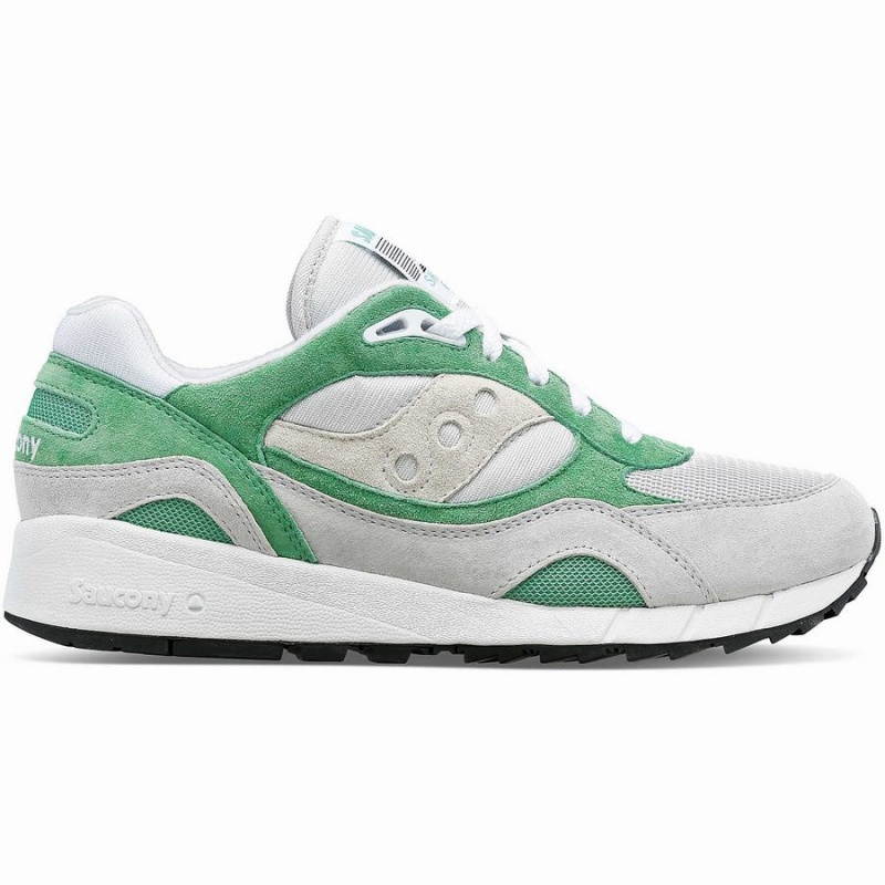 Men\'s Saucony Shadow 6000 Sneakers Grey / Green | UAE S79156-X61