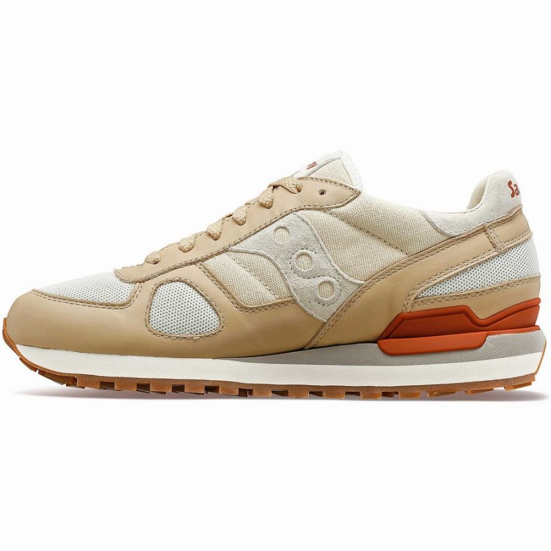 Men's Saucony Shadow Original Sneakers Beige / Brown | UAE S27109-K64