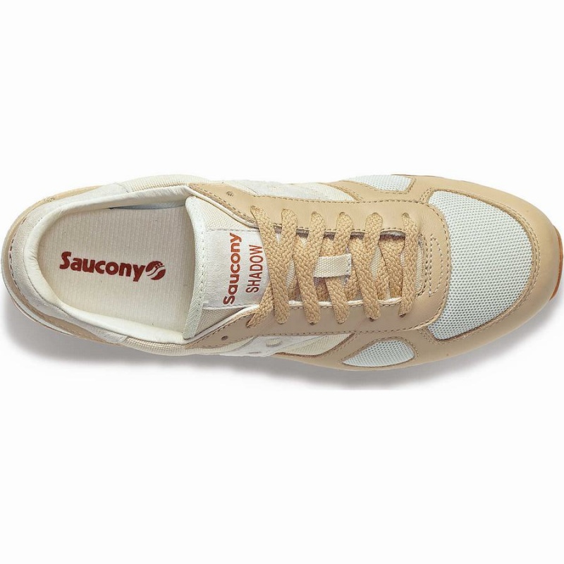 Men's Saucony Shadow Original Sneakers Beige / Brown | UAE S27109-K64