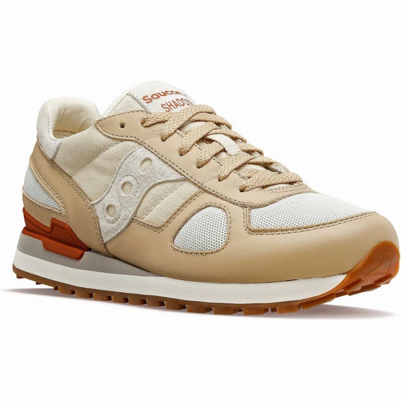 Men's Saucony Shadow Original Sneakers Beige / Brown | UAE S27109-K64