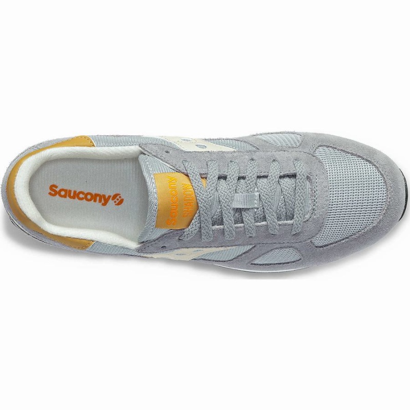 Men's Saucony Shadow Original Sneakers Grey / Brown | UAE S69835-K31