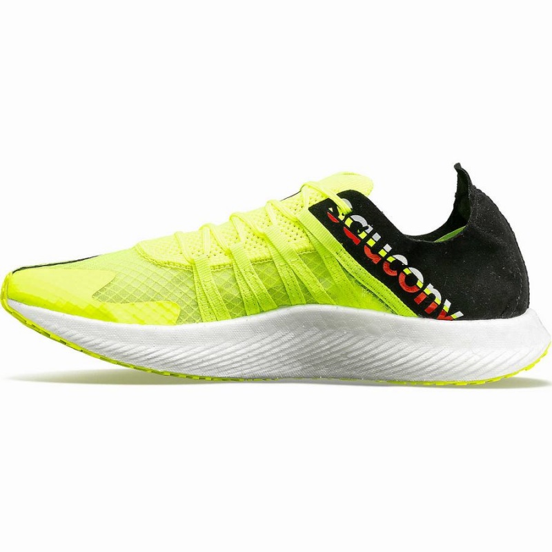 Men's Saucony Sinister Running Shoes Yellow / Black | UAE S42851-B27