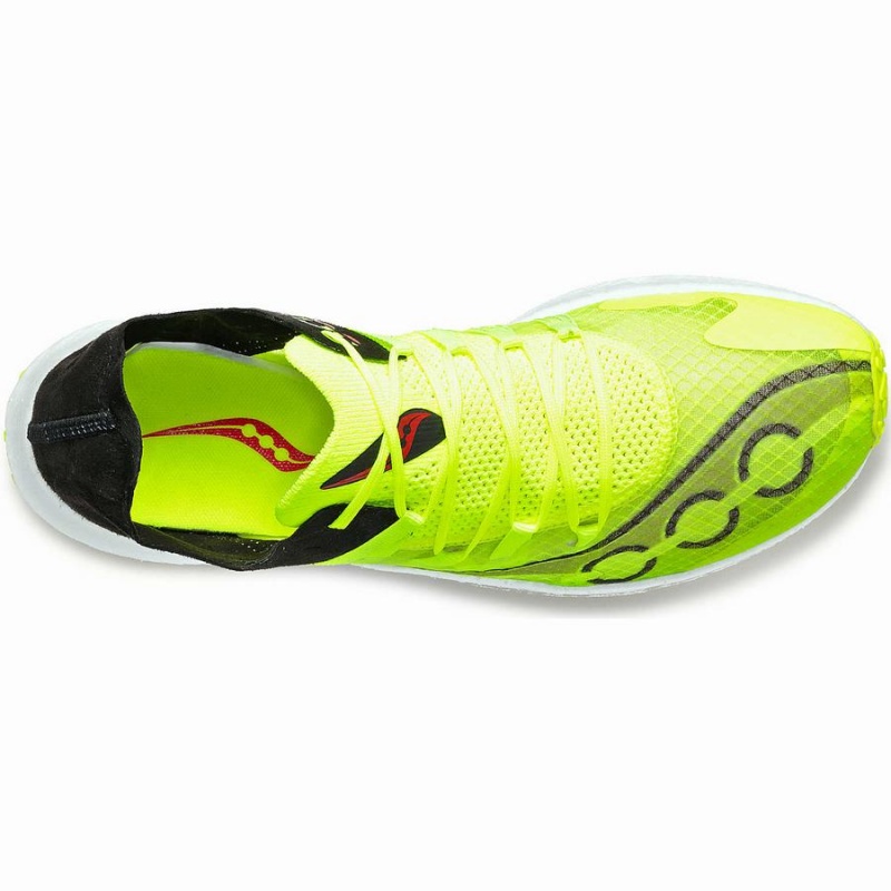 Men's Saucony Sinister Running Shoes Yellow / Black | UAE S42851-B27